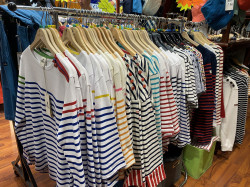 Magasin vente de vêtements de pluie ou de bateau